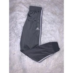 Gray Adidas pants
